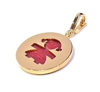 Pendente Bronzallure Donna in Lega metallica Pietre dure WSBZ01170GIRLRDV - WSBZ01170GIRLRDV